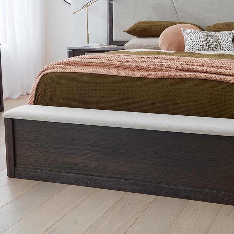 Detail image of the  Maitland High Profile Storage & Chest, Charcoal, Queen from Forty Winks