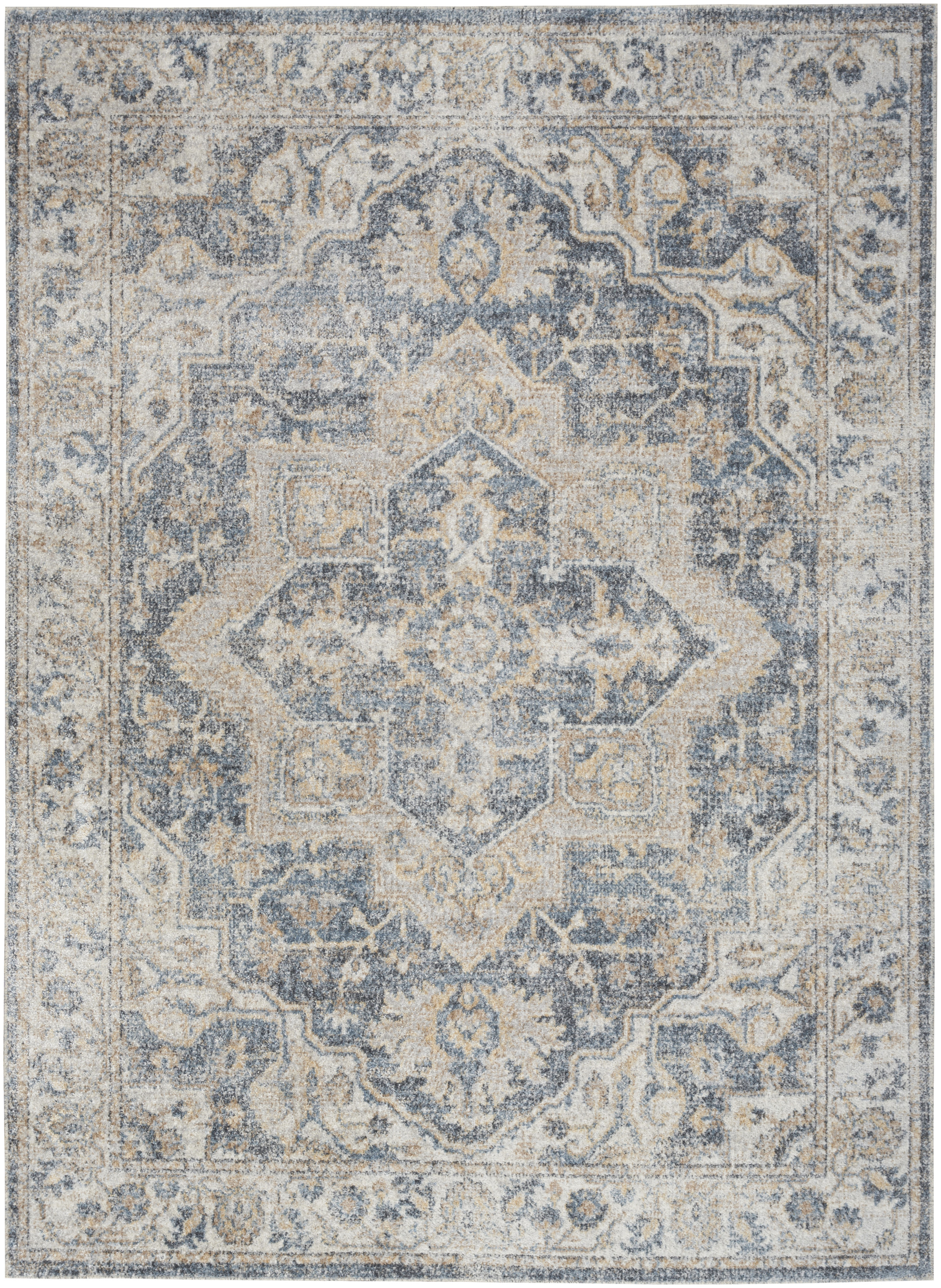 48.00" x 72.00" x .25" Astra Machine Washable Turkey N1822