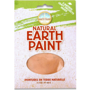 Natural Earth Paint Powder, Orange, 3 oz