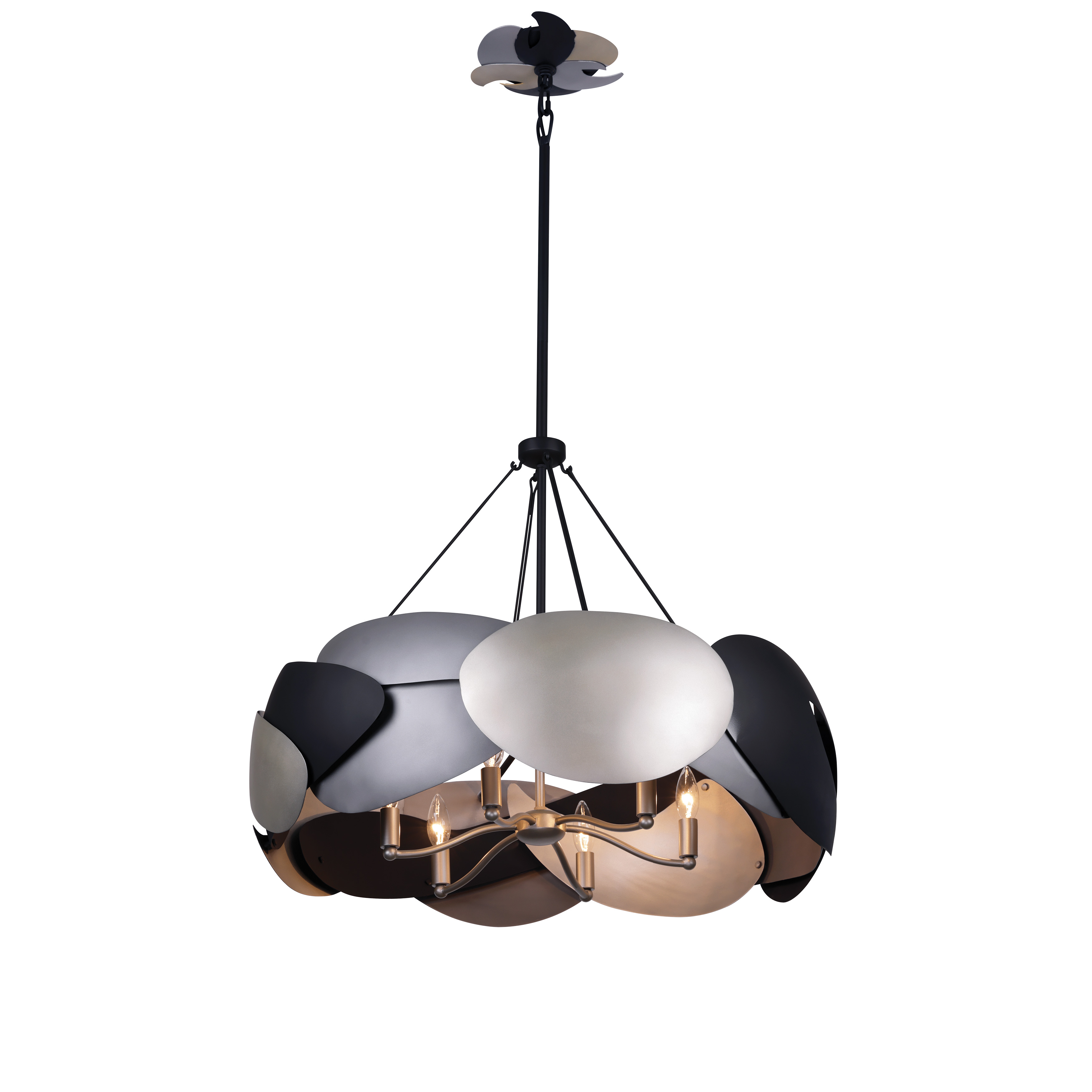 Metalo Misto- 6 Light Pendant