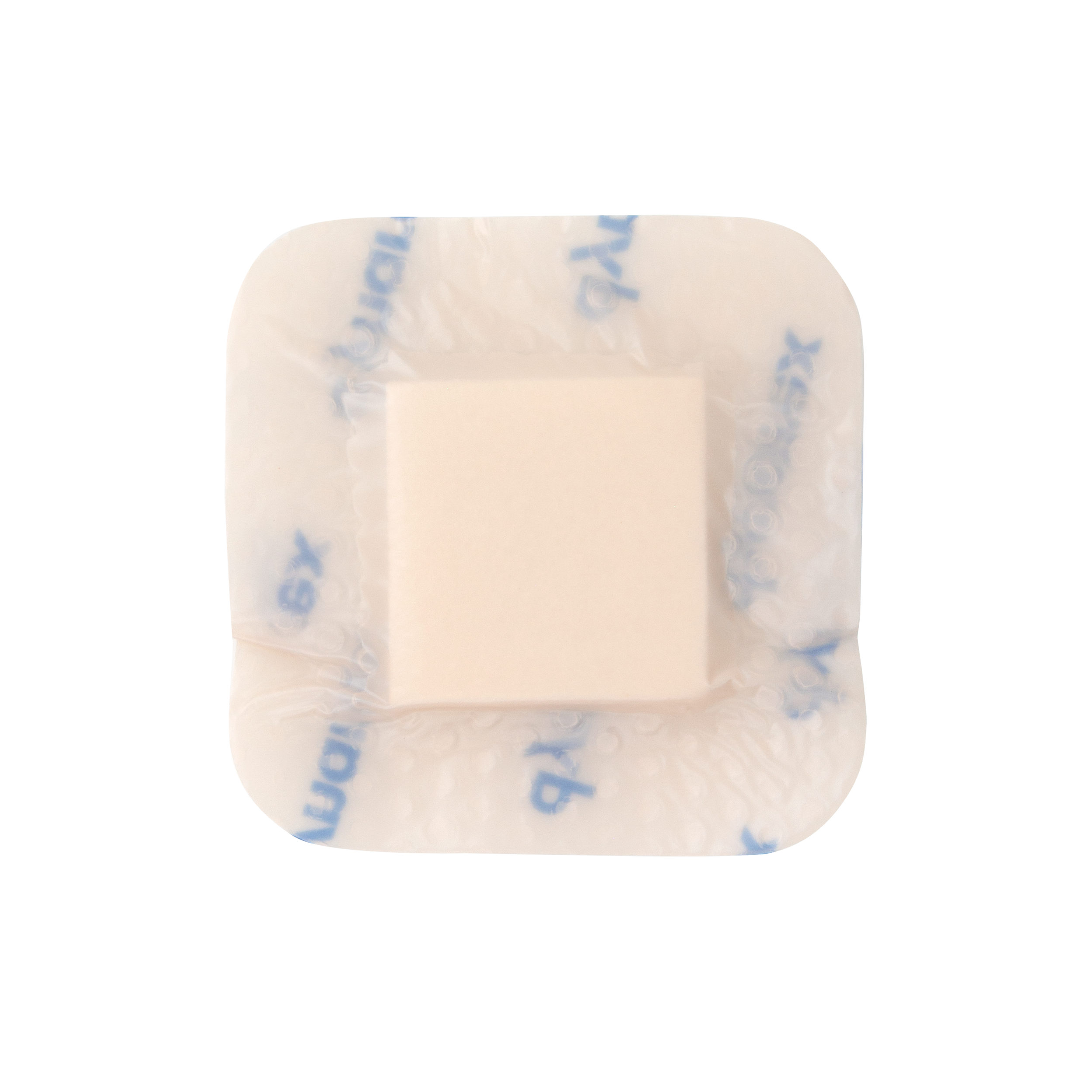 SiliGentle™ AG Silver Silicone Bordered Foam Dressing - 2 x 2in