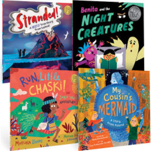 1st Grade Authentic Stories / Diverse Book Bundle 1, Set of 4