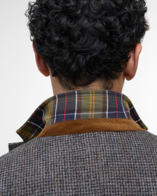 Textured Tweed Suit Jacket 