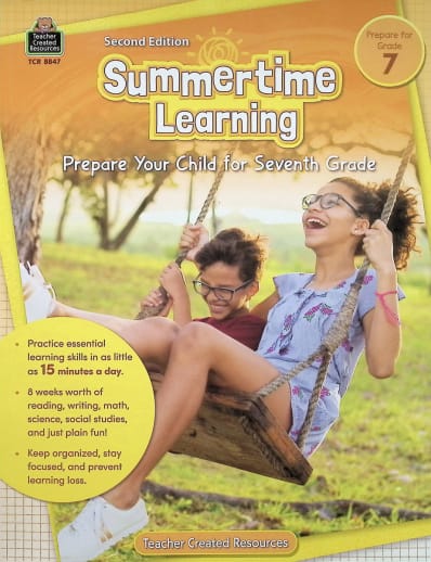 Summertime Learning - Prepare for Grade 7 (2nd Edition)