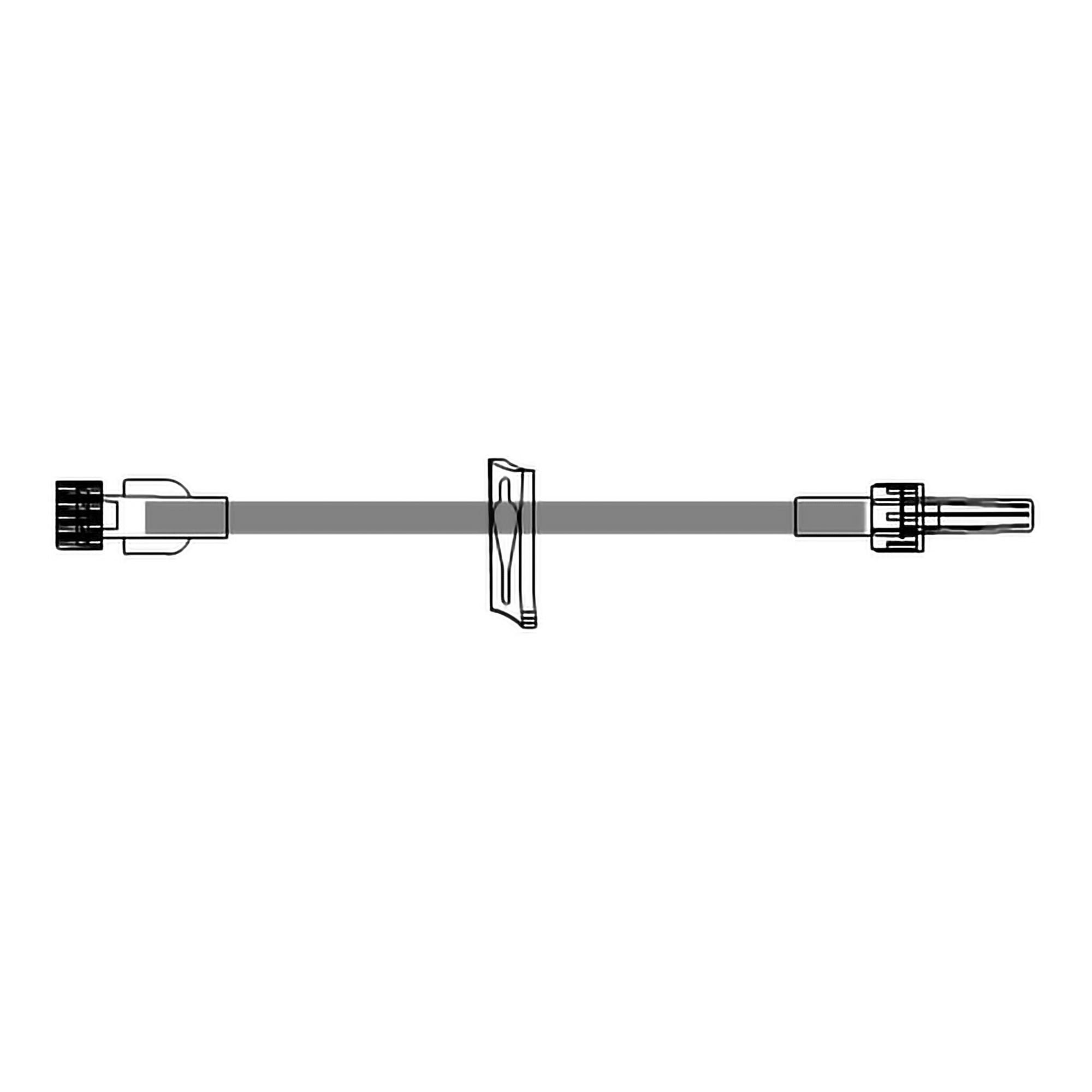 McKesson Brand IV EXTENSION SET, STND BORE M/F LL 7" (50/CS)