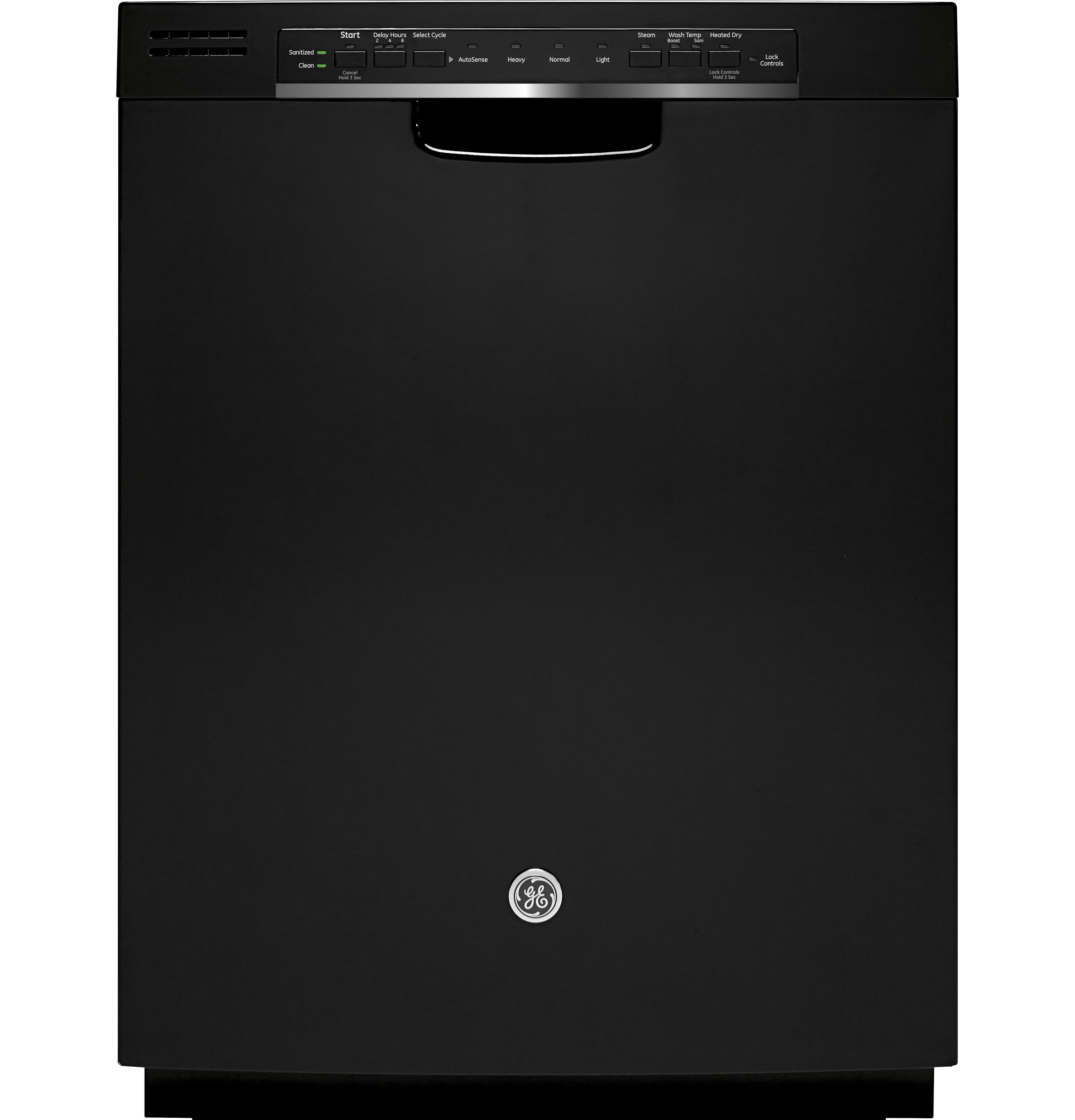 GE® Stainless Steel Interior Dishwasher with Front Controls