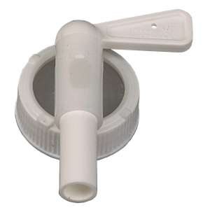 Hillyard, Buddy Jug Spigot, 38 mm, White