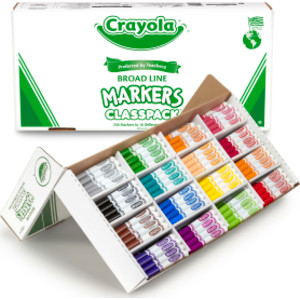 Original Formula Marker Classpack®, Broad Line, 16 Colors, 256 Count
