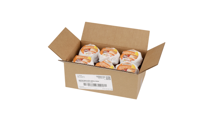 Jimmy Dean Delights® Butcher Wrapped Canadian Bacon, Egg White & Cheese Whole Grain Muffin_image_4