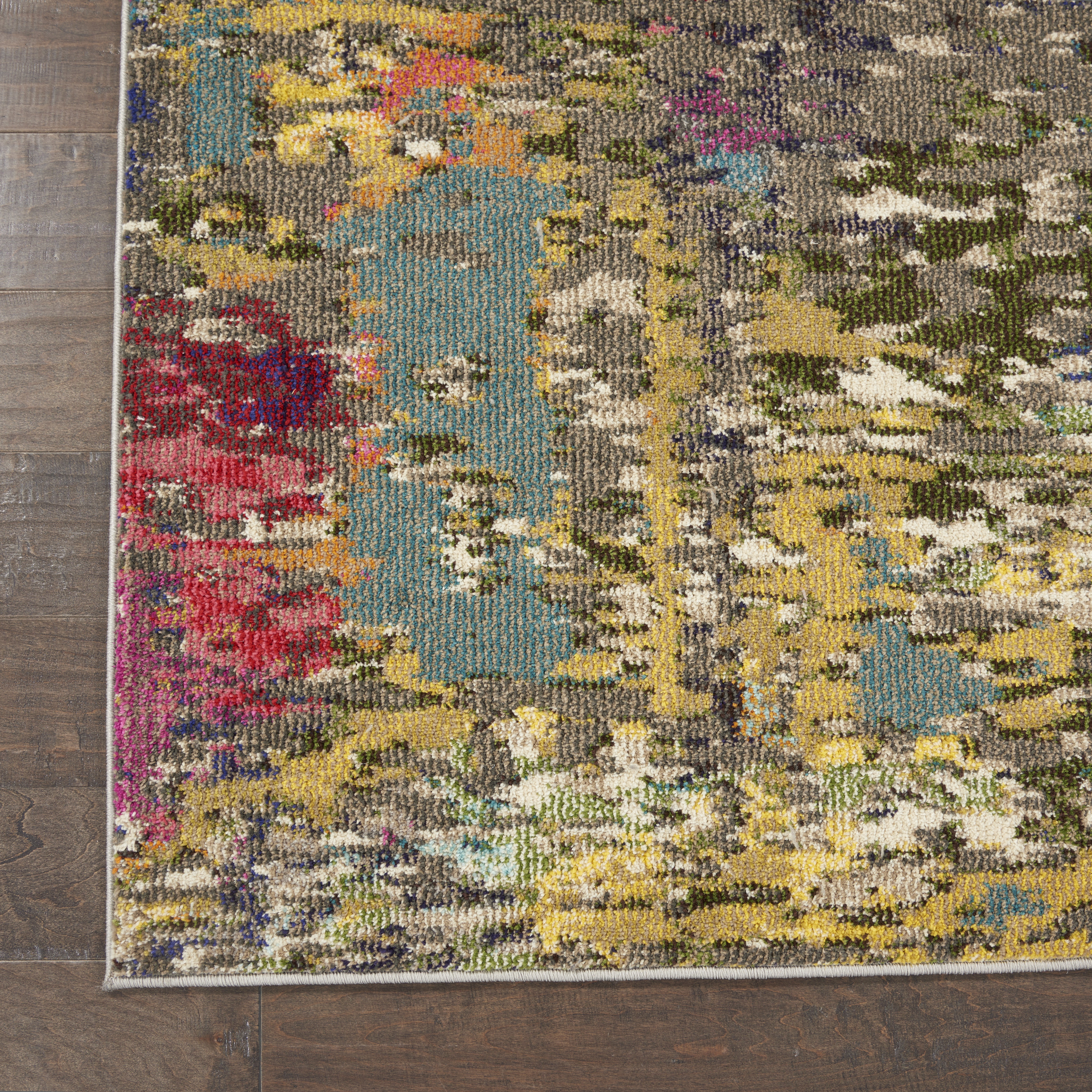 Nourison Celestial 9' x 12' Sunset Modern & Contemporary Indoor Rug