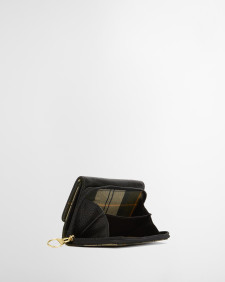 Lederportemonnaie Rosa French Black/Ancient