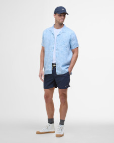 Deveron Slub Short-Sleeved Shirt Lead