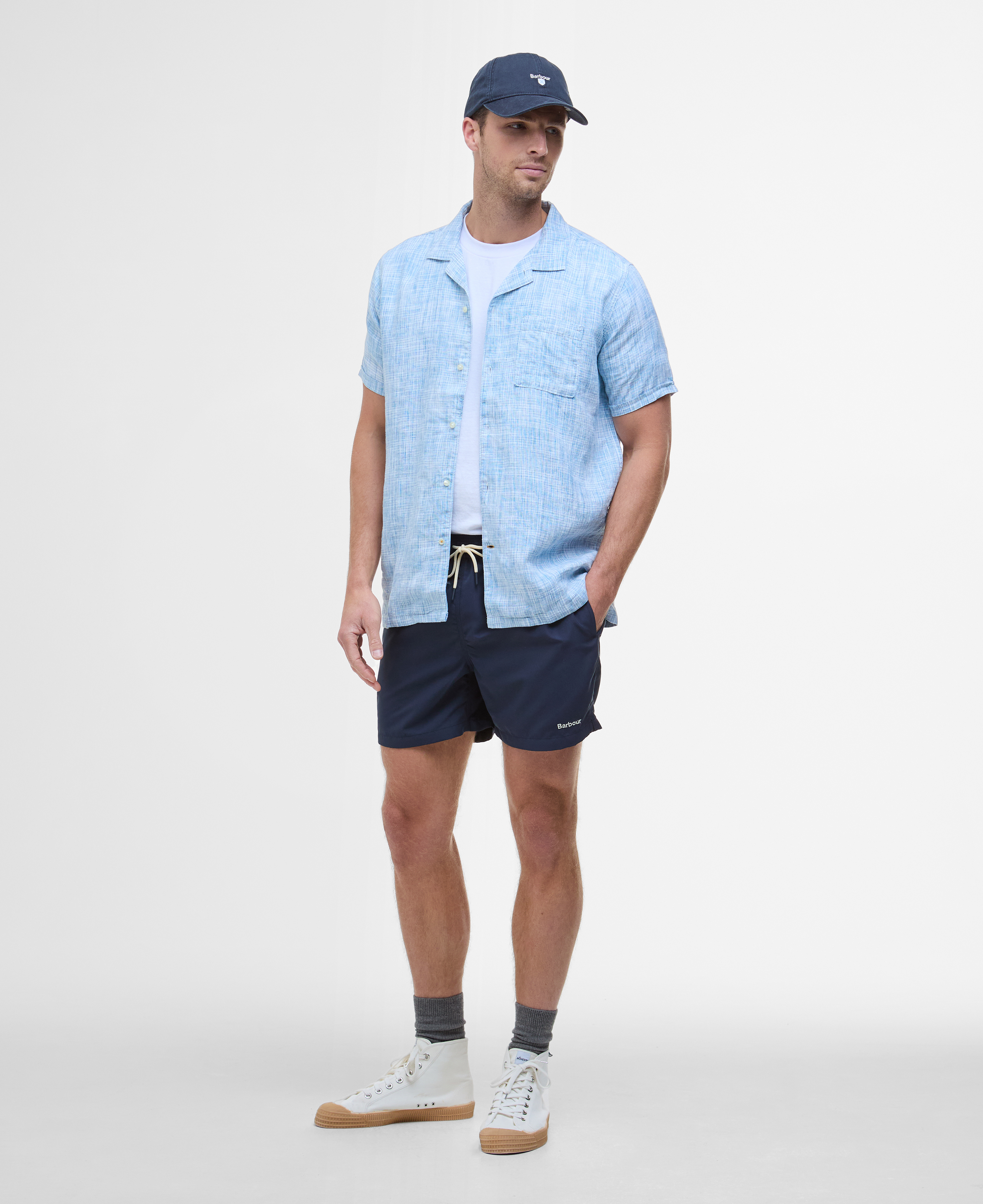 Deveron Slub Short-Sleeved Shirt image number 1