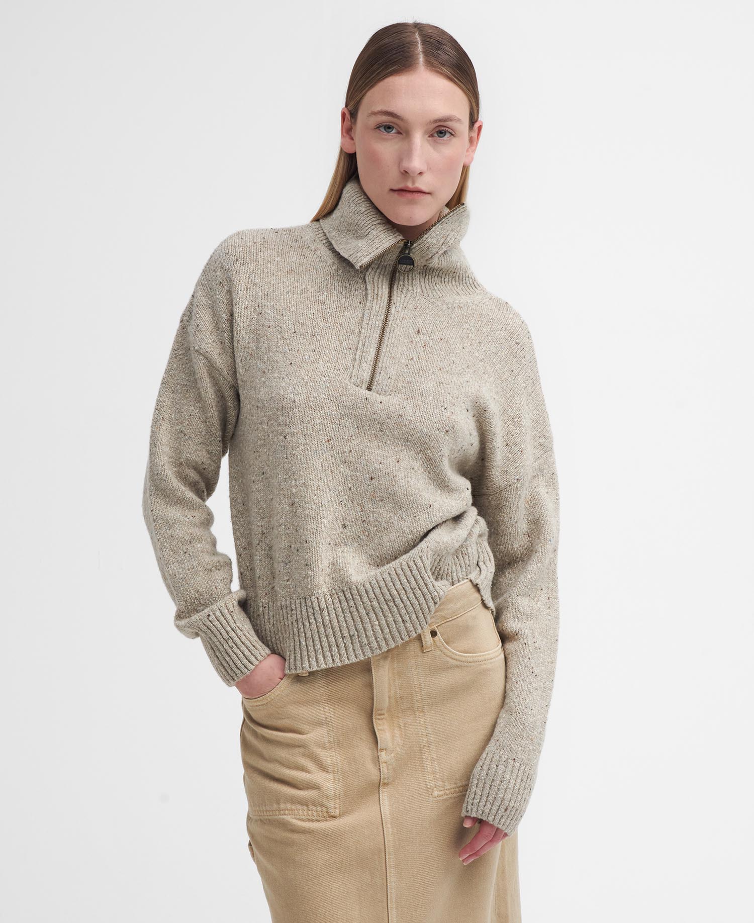 Maglione con zip corta Lavensdale image number 0