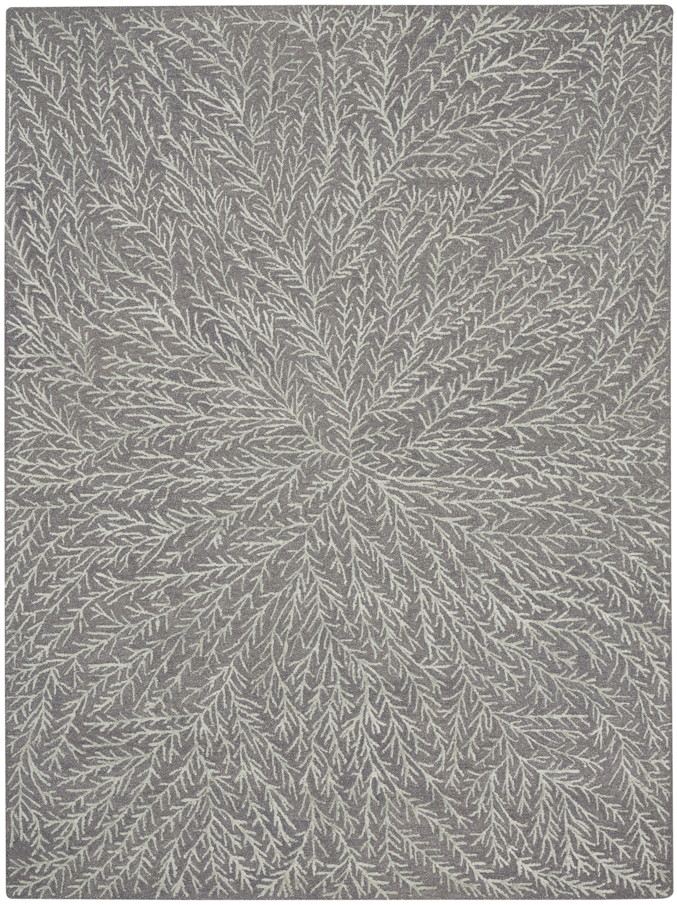 Michael Amini Ma30 Star 7'9" x 9'9" Slate/Teal Modern Indoor Rug