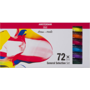 Standard Acrylic General Set, 72 x 20mL
