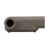 Iron Alloy Form 7 Type LL Threaded Conduit Body With Cover and Gasket 3/4 inch