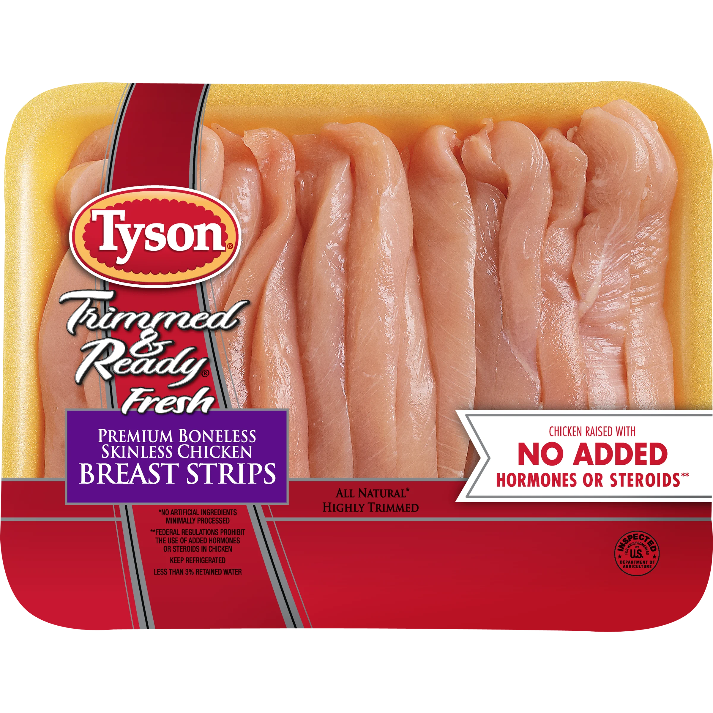 Trimmed & Ready® All Natural* Fresh Chicken Breast Strips