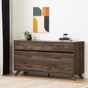Flam - 7-Drawer Double Dresser Flam - 7-Drawer Double Dresser