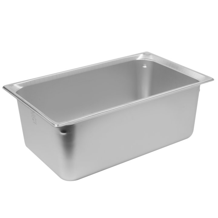 Full-size 8-inch-deep Super Pan 3® stainless steel steam table pan