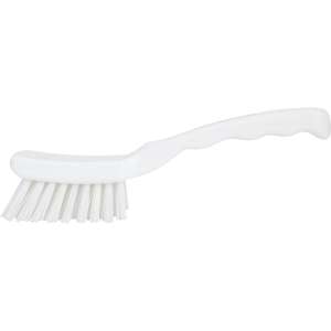 Carlisle, Sparta®, 7in, Color Coded Detail Brush, Polyester Bristles, White