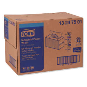 Tork, W7 Handy Box, 4 ply, 12.80"x16.50", Paper, Industrial Wipers, Blue