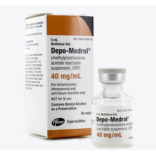 Depo-Medrol® 40mg/ml 5ml Multi-Dose Vial