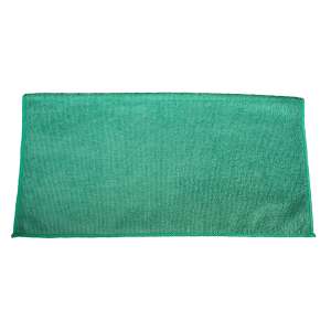 Impact, Premium Weight Microfiber Cloth, 16"x16", Green
