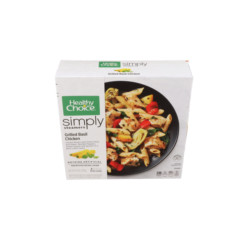 HEALTHY CHOICE Simply Steamers Grilled Basil Chicken Conagra Foodservice
