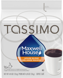 TASSIMO MAXWELL HOUSE BLEND