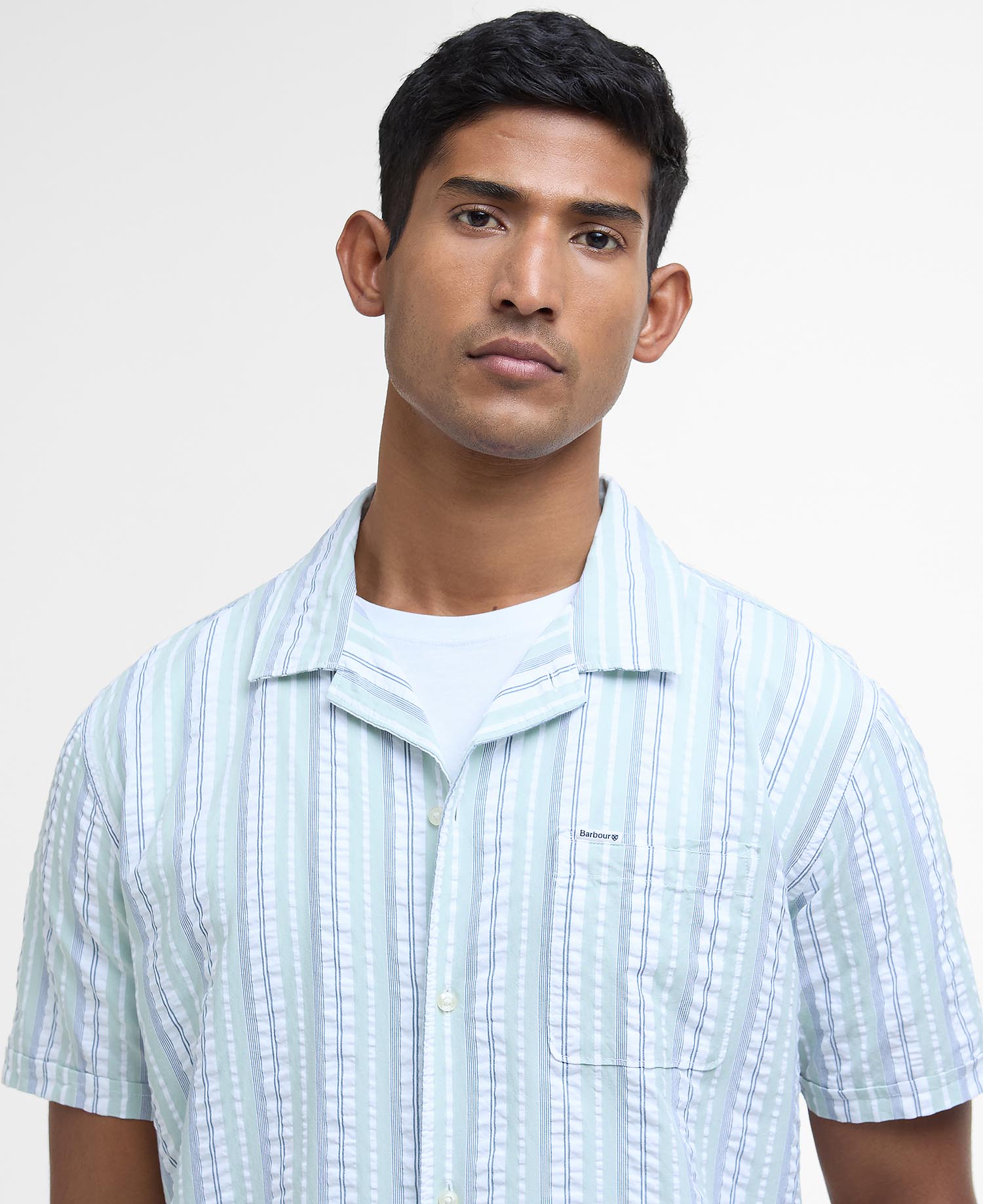 Beechcroft Striped Short-Sleeved Shirt image number 2