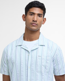 Camicia Beechcroft a maniche corte con motivo a righe 