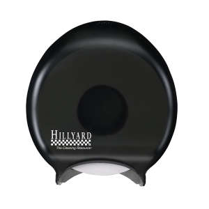 Hillyard,  Jumbo Bath Tissue Dispenser, Black Translucent