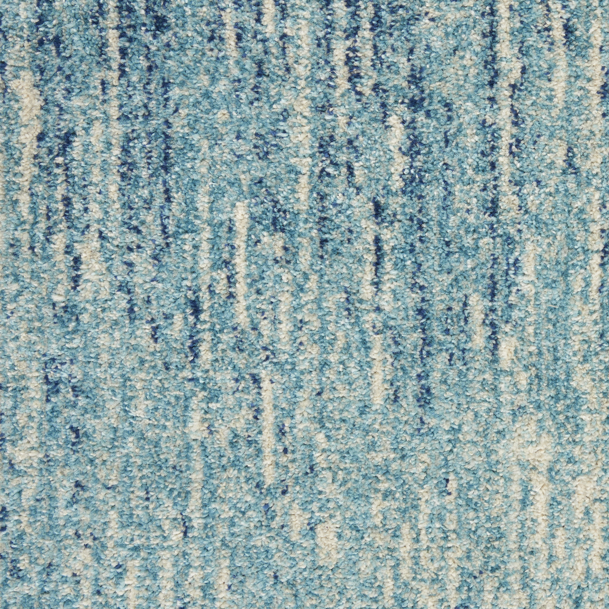 Nourison Passion 8' x 10' Navy Light Blue Modern Indoor Rug