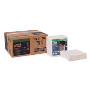 Tork, Heavy Duty, 1 ply, 12.60"x13.00", Nonwoven Fabric, Industrial Wipers, White