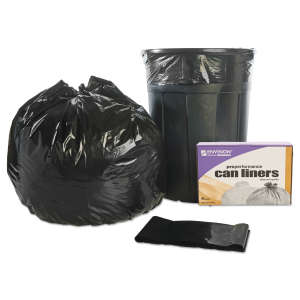 NSN8105013862329, AbilityOne®, SKILCRAFT LLDPE TRC Liner, 45 gal Capacity, 40 in Wide, 48 in High, 1.5 Mils Thick, Brown