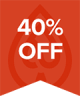 Sale 40% Off