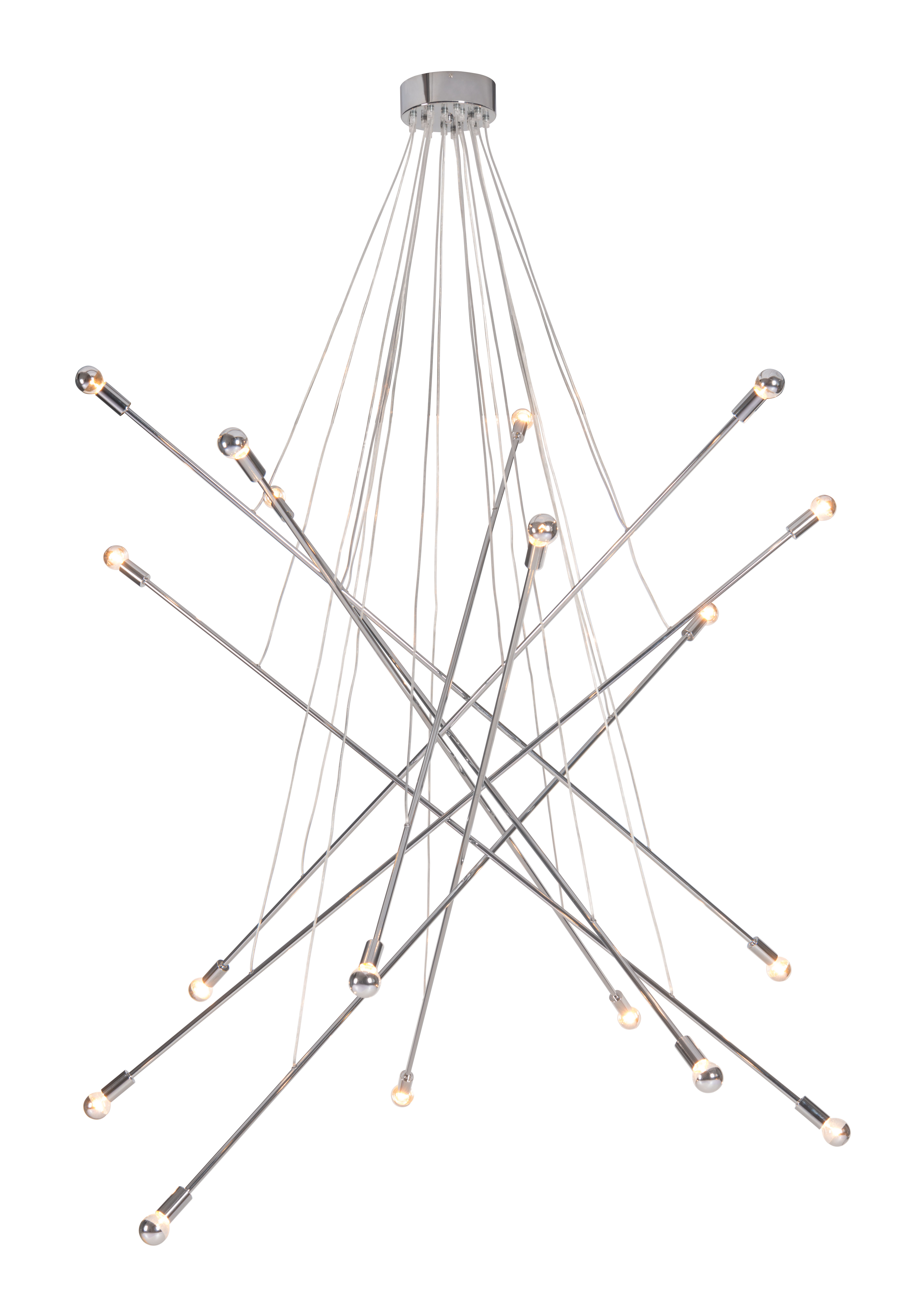 Belief Ceiling Lamp Chrome product image