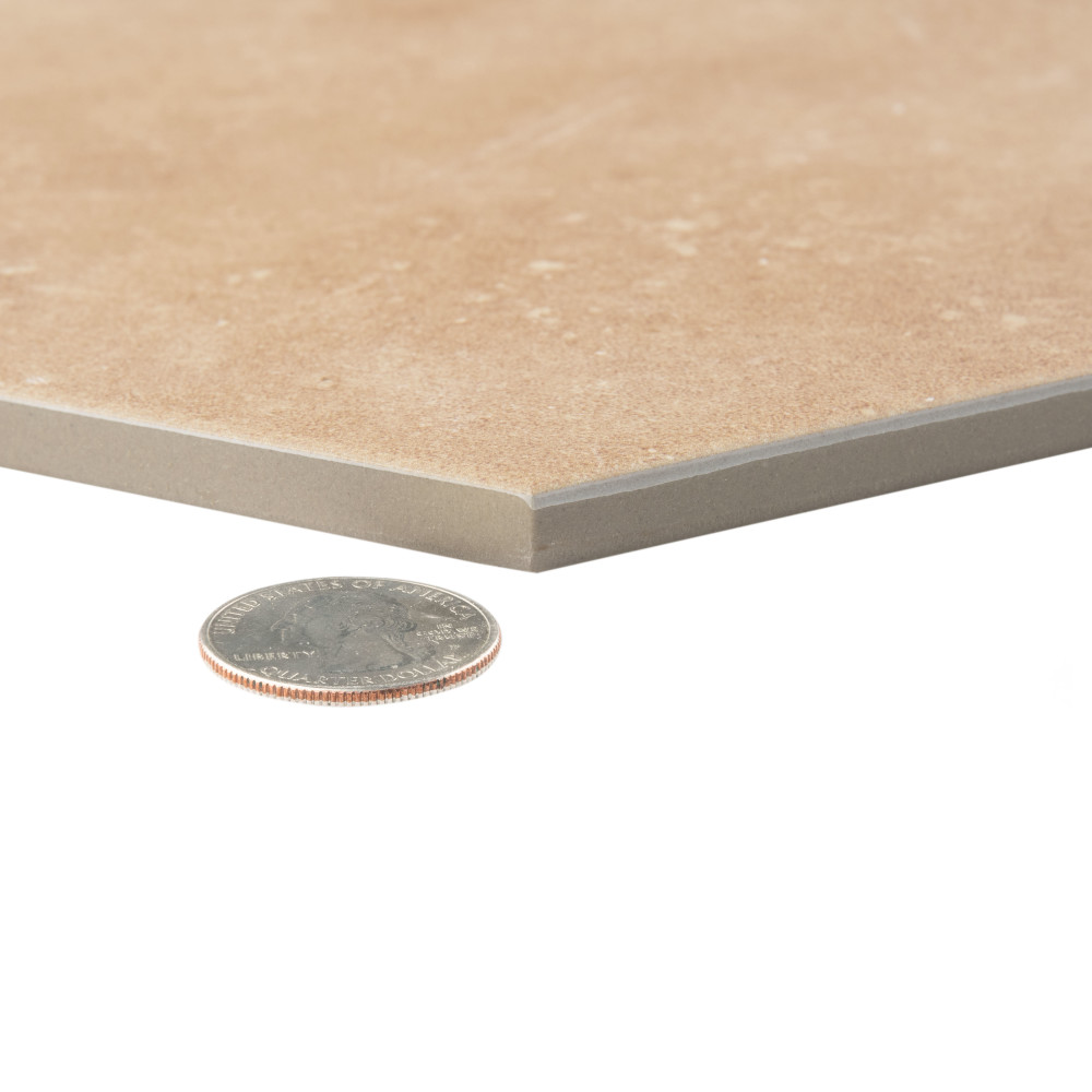 Atlas Hex Cotto 8-5/8 in. x 9-7/8 in. Porcelain Floor and Wall Tile