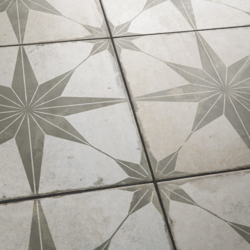 Kings Star Sage 17-5/8 in. x 17-5/8 in. Ceramic Floor and Wall Tile