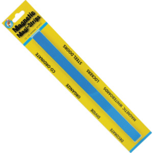 Magnetic Magi-Strips, Blue, 12'