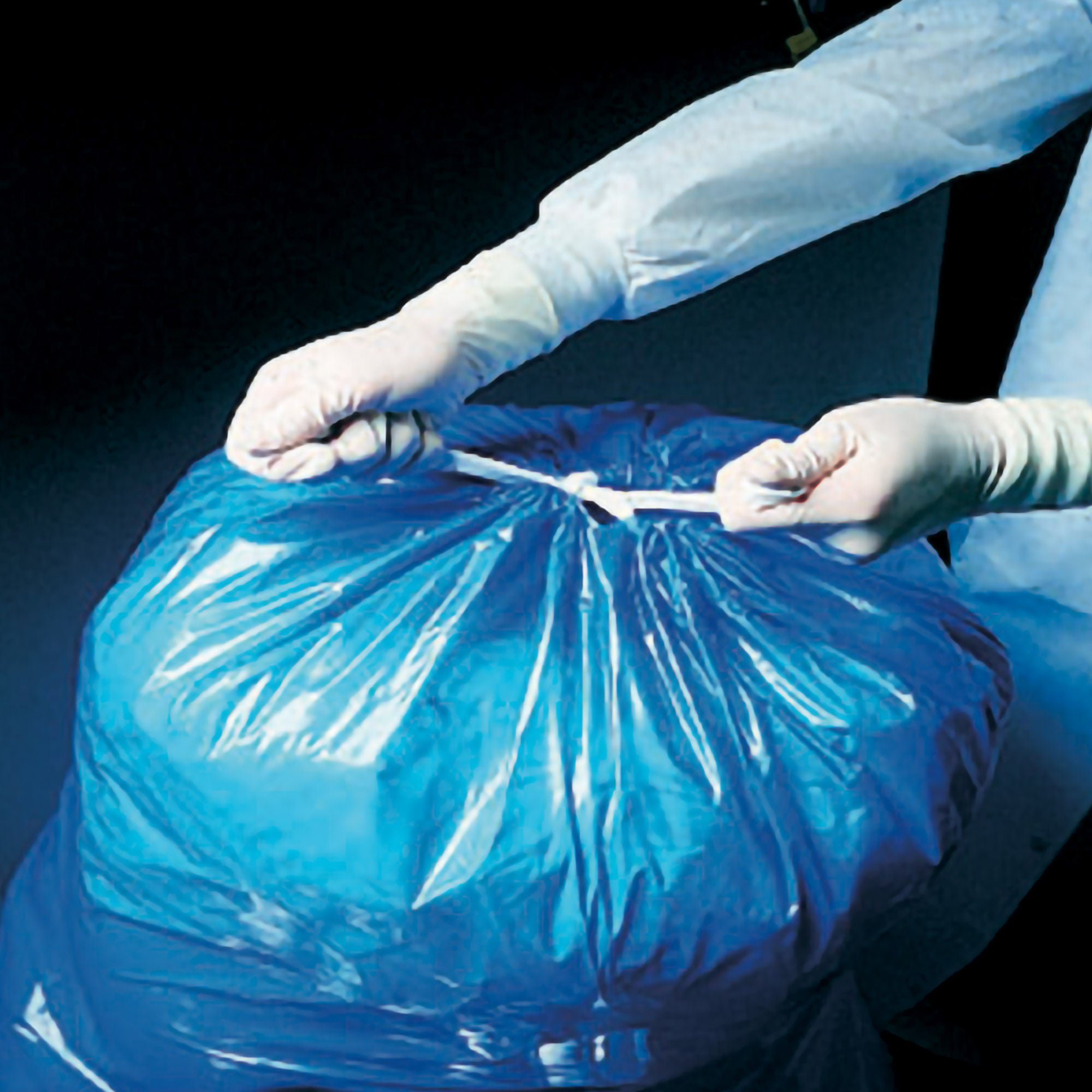 McKesson Soiled Linen Bag, Blue, 30 – 33 gal. Capacity, Fits Hamper Stand 198683