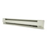 Thermostat, White, Hardwired, 120 to 277 V