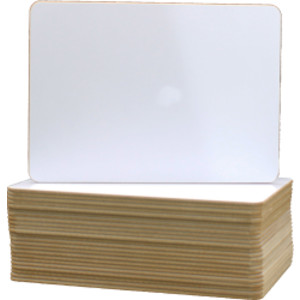 Two-Sided Dry Erase Board, 6" x 9", Pack of 24