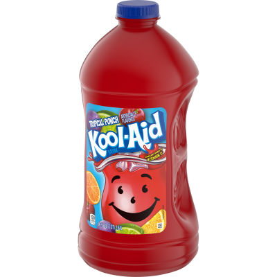 Kool-Aid Tropical Punch Drink, 96 fl oz Bottle