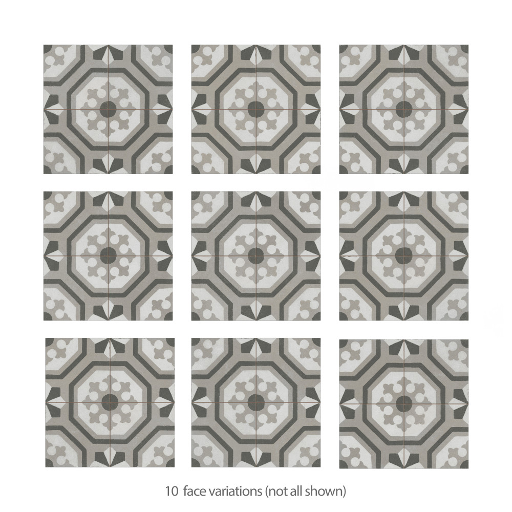 Kings Paname Opera 17-5/8 in. x 17-5/8 in. Ceramic Floor and Wall Tile
