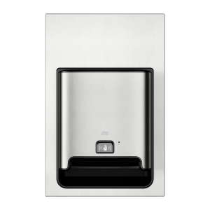 Tork, H1 Recessed Matic®, Electronic Roll Towel Dispenser, Stainless Steel