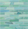 Shibui Turquoise 1×4 Mosaic Silk