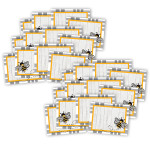 Eureka&reg; The Hive Self-Adhesive Name Tags, 40 Per Pack, 6 Packs EU-650328-6