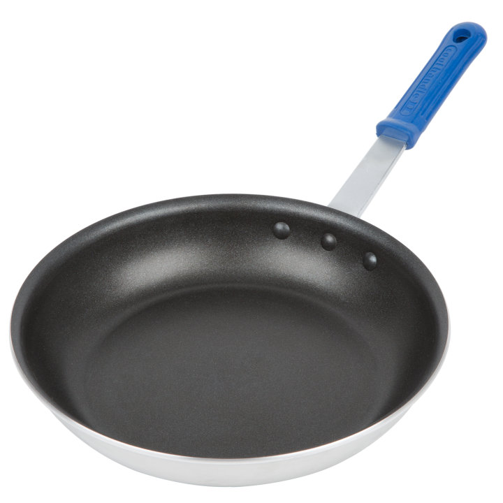 10-inch Wear-Ever® aluminum fry pan with CeramiGuard® II nonstick coating and Cool Handle® silicone handle